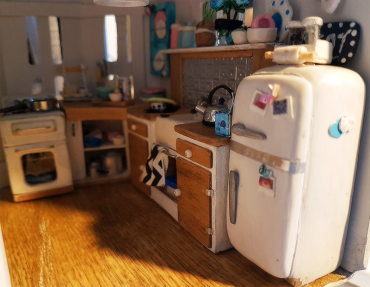 Miniature Kitchen Progress