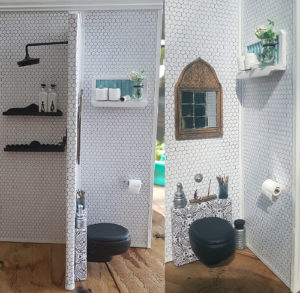 toilet and shower